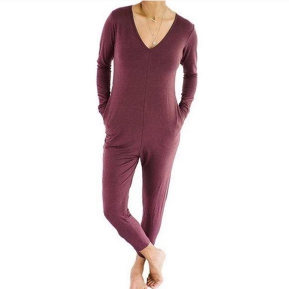 Smash + Tess | Burgundy Friday Romper Size XXS - Picture 1 of 9
